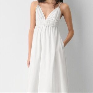 Aritzia encourage poplin dress